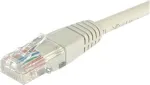 EXERTIS CONNECT Cat6 U/UTP komutacinis kabelis, 2 m, pilkas, Snagless RJ45 EXC848200