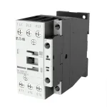 Eaton DILM38-10 galios kontaktorius, 230 V AC 50 Hz / 240 V AC 60 Hz ritė, 3 polių, 38 A, 1 NO pagalbinis kontaktas 112428