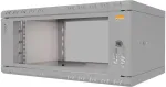 IT-BUDGET 19 inch sieninis spintelė TAUNUS 4U 350mm gylio stiklinėmis durelėmis &scaron;viesiai pilka 90ITB19435GG