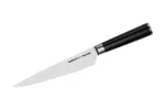 SAMURA Harakiri universalus peilis 192 mm AUS-8 plieno, Full Tang, juoda rankena