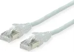 D&Auml;TWYLER Cat.5e S/UTP varinis komutacinis kabelis, PVC apvalkalas, AMP v2 jungtys, juodas, 1,0 m 21.15.7031