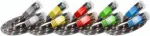 Wirewin SLIM ST6 1 BL - Cat.6 SLIM-Tough tinklo kabelis, F/FTP, 1,0 m, mėlynas PKW-TOUGH-STP-K6 1.0 BL