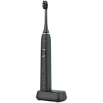 AENO Sonic Electric Toothbrush DB6 Juoda: 5 režimai, belaidis įkrovimas, 46000 sūkių/min, 40 dienų be įkrovimo, IPX7