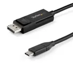 StarTech.com 1 m USB-C į DisplayPort 1.4 laidas, 8K 60Hz/4K, dvipusis DP į USB-C arba USB-C į DP adapteris, HBR3/HDR/DSC, USB Type-C/Thunderbolt monitoriaus laidas