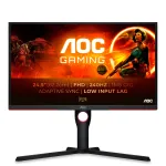 Monitorius AOC G3 25G3ZM/BK 62,2 cm (24,5 colio) 1920 x 1080 pikselių Full HD juodas, raudonas