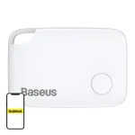 Baseus T2 ZLFDQT2-02 mini raktų ie&scaron;kiklis (sekiklis), 75 mAh, 80&ndash;100 dB, baltas