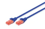 Tinklo kabelis Digitus CAT 6 U/UTP RJ-45 5 m mėlynas
