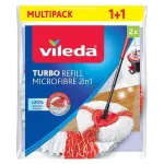 Vileda valymo antgalis &scaron;luotai Raudonas Baltas