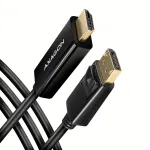 Aktyvus kabelis Axagon RVD-HI14C2 DisplayPort &rarr; HDMI 1.4 1,8 m, 4K/30 Hz