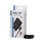 Beline Beli02176 30W USB-C įkroviklis su USB-C laidu, juodas