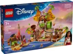 LEGO Disney Kakamora Barge 43258 &ndash; 572 detalės, 2 minifigūrėlės, nuo 7 metų