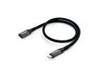 Equip USB 3.2 Gen 2 C į C prailginimo kabelis, M/F, 0.5m, 4K/60Hz, 10Gbps