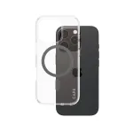 PanzerGlass CARE&trade; by &reg; Urban Combat Case Transparent w. Black MagSafe iPhone 16 Pro