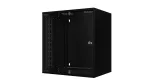 19 colių 12U sieninis stovas 565 x 400 x 572 mm SOHO - juodas