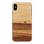 Apsauginis dėklas man and wood iPhone XS Max &mdash; terra black