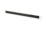 DIGITUS 1U kabelių &scaron;epetinis valdymo skydas 44x483x11 mm, &scaron;epetėlio dydis 27x423 mm, spalva pilka (RAL 7035)
