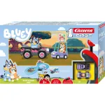 Lenktynių trasa CARRERA FIRST Bluey & Bingo Race vaikams &ndash; slot car startinis rinkinys