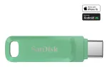 WESTERN DIGITAL SanDisk Ultra Dual Drive Go - 512GB USB atmintukas - USB-C / USB-A - Žalias