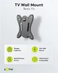 Goobay TV sieninis laikiklis Basic Fix (dydis S) (58523)