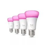 Philips Hue White and Color Ambiance A60 E27 i&scaron;maniosios lemputės, 810 lm, 4 vnt.