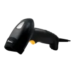 Newland HR15 Wahoo-Serie, 1D, USB, RS232, Kit (USB, gedreht), schwarz Handscanner, 1D, CCD, Scanrate: 300 scans/sec., Anschlu&szlig;: USB, RS232, inkl.: Kab