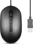 Perixx PERIMICE-222UB Pelytė optinė tyli USB-A juoda - Pelė optinė