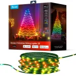 Protingos &scaron;ventinės lemputės Govee 2S 20 m, Wi‑Fi/Bluetooth, žalia, 20 m ilgio, 2,5 m maitinimo laidas, 6 mm plotis