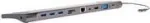 4smarts 11in1 Hub Universal Tablet ir Laptop Stovas su DeX režimu Pilka (456358)