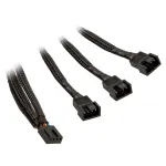 EK Water Blocks EK-Cable Y-Weiche 3x 4-Pin-PWM ventiliatoriui - 10 vnt.