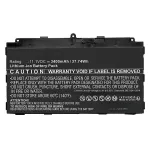 Ne&scaron;iojamo kompiuterio baterija RAYOVAC MBXFU-BA0046 14.4V 50.00Wh 3470mAh