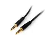 StarTech.com MU10MMS 3 m (10 ft) plonas 3,5 mm stereo garso laidas, vyri&scaron;ki ki&scaron;tukai