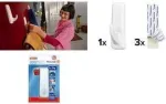 tesa Powerstrips XL Eckig Klebehaken lipnus kabliukas, max. 3,0 kg, 36,1 x 29,7 mm (59029-00000-00)