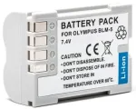 Extra Digital PS-BLM5 akumuliatorius, skirtas Olympus, 7,4V 1800mAh, Li-ion