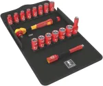 Wera 8100 SB VDE 1 Lizdų rinkinys 17 vnt.