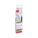 Felt Pen Edding 4-1200-4-3 Blue Pink Violet Yellow Bullet Tip