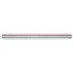 Mastelio liniuotė Staedtler Mars Plastic Green Red White