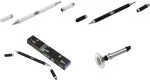 3-in-1 ra&scaron;iklis WEDO 261 7001 juodas &mdash; talpinis ra&scaron;iklis, tu&scaron;inukas, diskinis antgalis