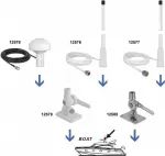 NAVILOCK - antena - Navigacija - 28 dBi - kryptinė - lauke, viduje, laivas
