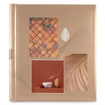 Hama Singo II lipnusis foto albumas, 28x31 cm, 20 baltų puslapių, terakotos spalvos (00007638)