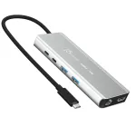 j5create JCD403 USB4 8K kelių prievadų stotelė USB Type-C HDMI RJ-45