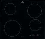 Electrolux Serie 300 LIB60424CK Juoda Įmontuojama 60 cm Zoninė Indukcinė Kaitlentė 4 Zonos