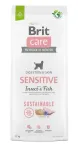 BRIT Care Sustainable Sensitive Insect & Fish sausa ėdalas &scaron;unims 12 kg