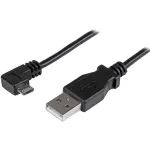 StarTech.com USB-A į Micro-USB įkrovimo ir sinchronizavimo kabelis, stačiakampis, 24 AWG, 0,5 m