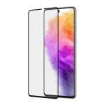 Apsauginis stiklas PanzerGlass SAFE, skirtas Samsung Galaxy A73 5G &mdash; grūdintas stiklas, atsparus įbrėžimams ir smūgiams, sausas montavimas, skaidrus