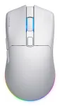 HATOR Pulsar 3 Wireless, balta &ndash; Optiniai geltoni jungikliai 100M, PixArt PMW 3311 (HTM631)