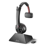 HP Poly Savi 8210 UC &ndash; belaidė ausinė su DECT 6.0, skirta Microsoft Teams