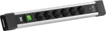 BACHMANN CONNECTUS 6xCEE7/3 1x jungiklis, 1xUSB C/C 65W L=2,0m CEE7/7 Pilka (BM0022776)