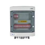 EMITER Switchgear Attached DC Hermetic IP65 EMITTER su Dehn 1000V Type 2 DC apsauga nuo vir&scaron;įtampių, 5x PV string, 5x MPPT