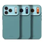 Decoded AntiMicrobial Silicone Back Cover for iPhone 17 Pro su MagSafe - Retro Blue