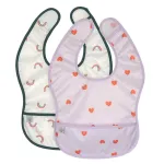 Lassig vandeniui atsparus seilinukų rinkinys 6m+ Happy Rascals Heart Lavender
